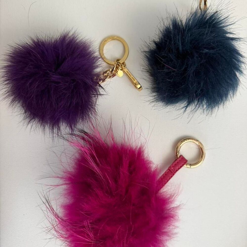 Michael-kors Fur Pom Poms